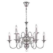 Jennings Metal 9 Light Candle Chandelier